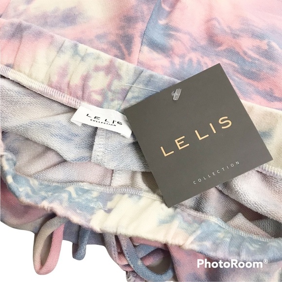 Le Lis tie dye super soft colorful jogger pants size S nwt - Picture 7 of 7